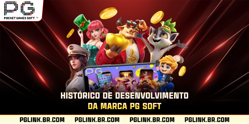 Histórico de desenvolvimento da marca PG Soft