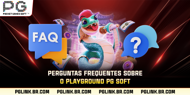 Perguntas frequentes sobre o playground PG Soft